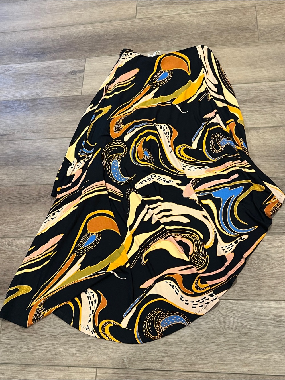 NWT Free People Lost at Sea Strapless Hi Low Tube Top Size Small Asymmetrical - Picture 12 of 12